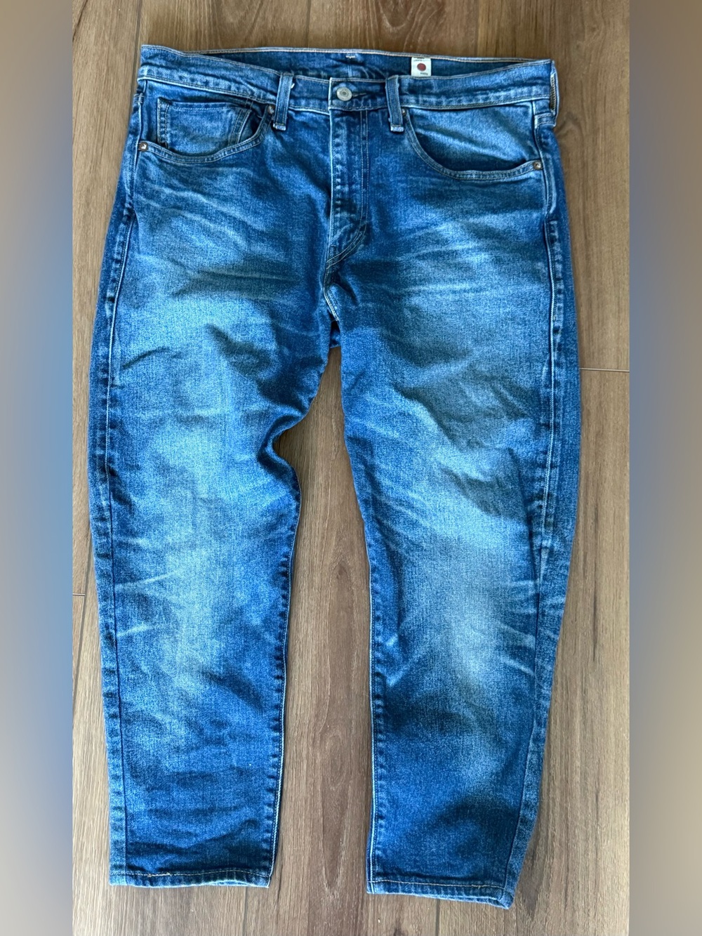 Rare Levi’s Made In Japan 502 34x24Denim Tapered Jeans Big E